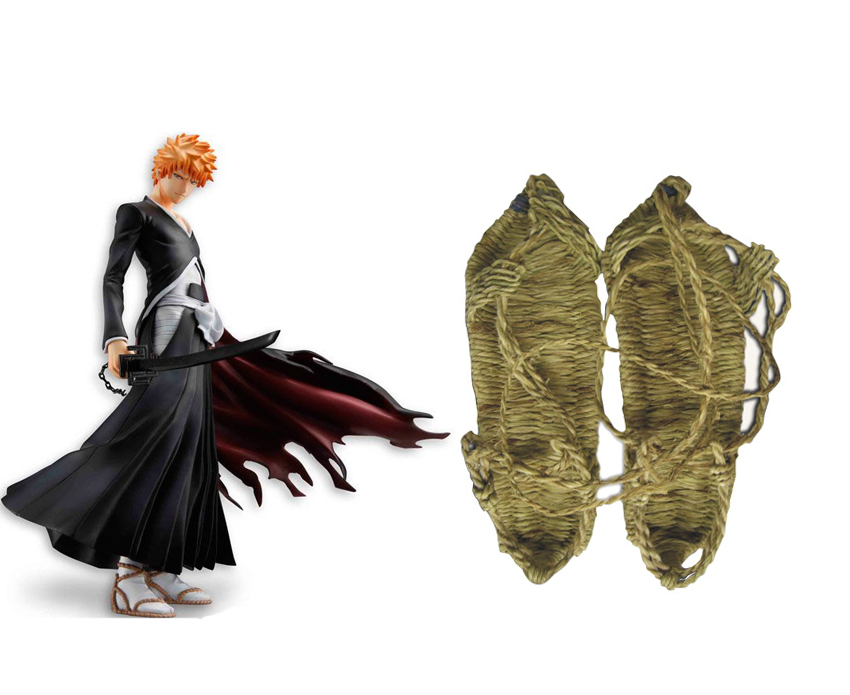 Bleach Straw Sandals Cosplay Accessories